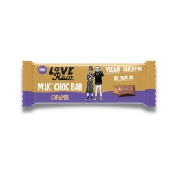 ECHANTILLON - CARAMEL M:LK® CHOC BAR 30 gr - LoveRaw