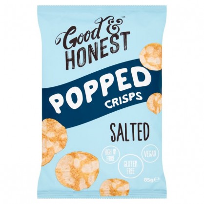 ECHANTILLON - Chips poppées & salées 85 gr - Good and Honest