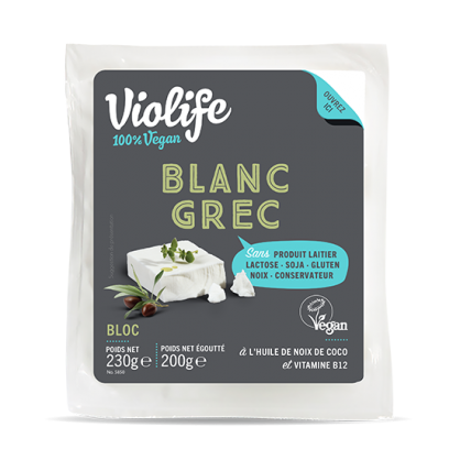 ECHANTILLON - Violife Bloc Blanc Grec 200 gr