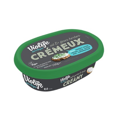Creamy Ail et Fines herbes 150 gr - VIOLIFE