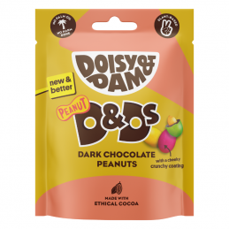 Cacahuètes recouvertes de chocolat et bonbon 80 gr - Doisy & Dam