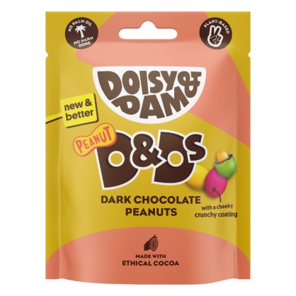 Cacahuètes recouvertes de chocolat et bonbon 80 gr - DOISY & DAM