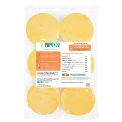 Palets de Papondu battu 300 gr - Le Papondu