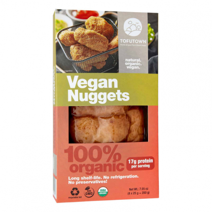 Vegan Nuggets bio 200 gr - Tofutown