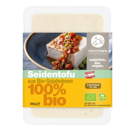 Tofu Soyeux 300 gr - TOFUTOWN