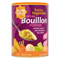 Bouillon en poudre instantané 500 gr - Réduit en Sel - Marigold