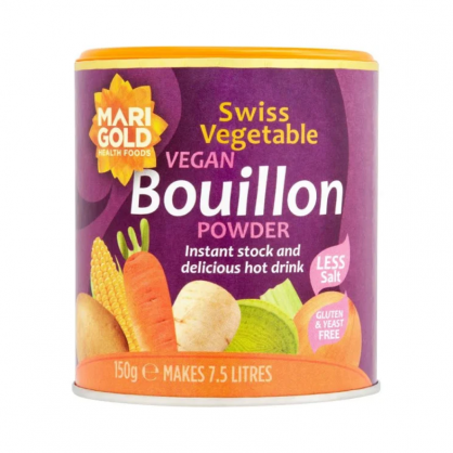 Bouillon en poudre instantané 150 gr - Réduit en Sel - Marigold