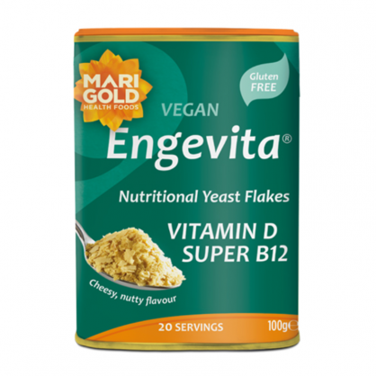 Levure Nutritionnelle Engevita Vitamine D & B12 - 100 gr - Marigold