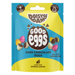 Good Eggs - Oeufs chocolatés enrobés de bonbon 75 gr - Doisy & Dam