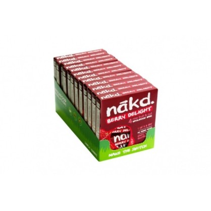 Multipack Barres Berry Delight 12x4*35gr - Nakd