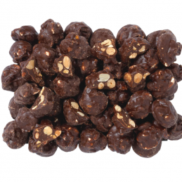 Clusters Chocolat Noir Cacahuètes et Caramel Salé 80 gr - Doisy & Dam