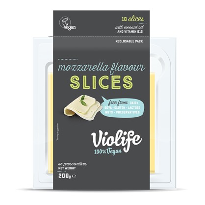 Vromage Mozzarella en tranches 500 gr - VIOLIFE