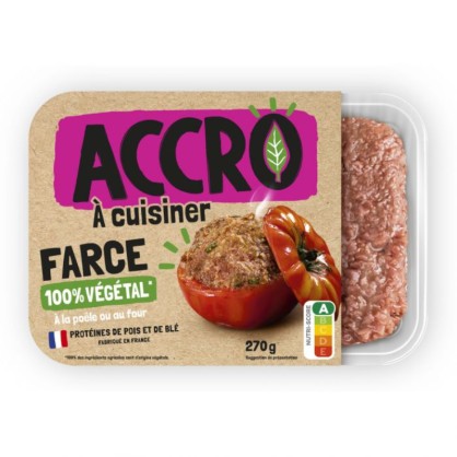 Farce végétale 200 g - Accro - vegetalfood