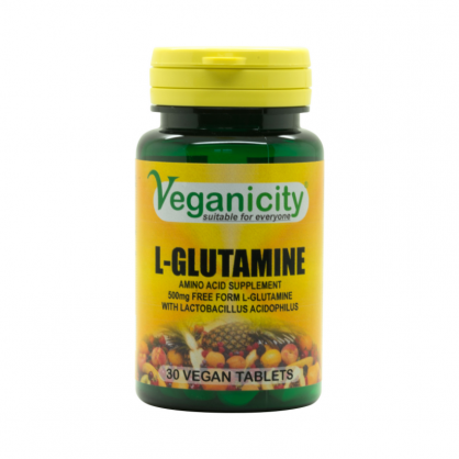 L-Glutamine 500 mg - Veganicity