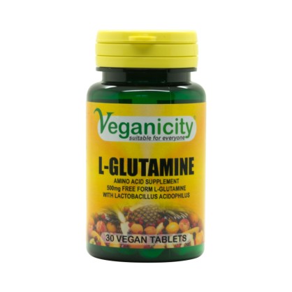 L-Glutamine 500 mg - VEGANICITY