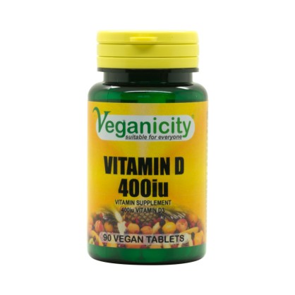 Vitamine D3 400 iu - VEGANICITY