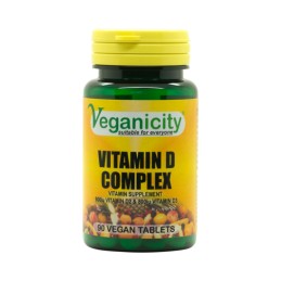 Complexe de Vitamines D2/D3 1600 iu - VEGANICITY