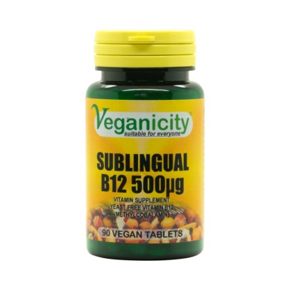 B12 Sublingual 500 µg - VEGANICITY