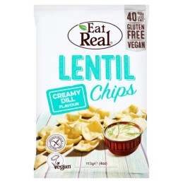 Chips de lentilles fenouil et aneth 113 gr - EAT REAL