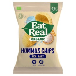 Chips au hummus et sel de mer 100 gr - EAT REAL