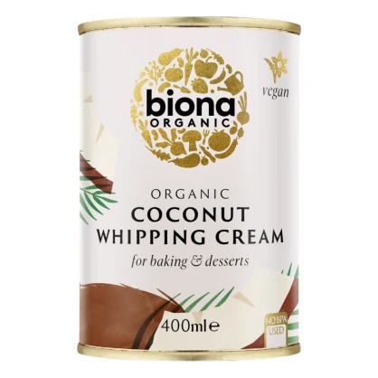 Crème de coco à fouetter 400 ml - BIONA ORGANIC