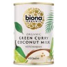 Lait de coco Curry Vert Citronnelle BIO 400 ml - BIONA ORGANIC