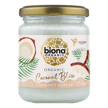 Beurre de Noix de Coco "Coconut Bliss" 250 gr - Biona Organic