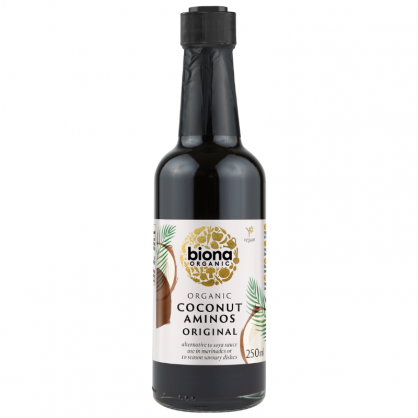 Sauce "Aminos" à la Noix de Coco 250 ml - Sans soja - Biona Organic