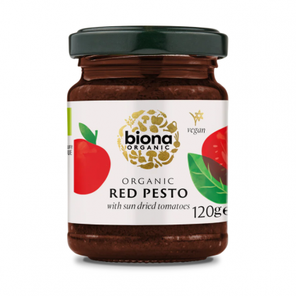 Sauce Pesto Rouge 120 gr - Biona Organic