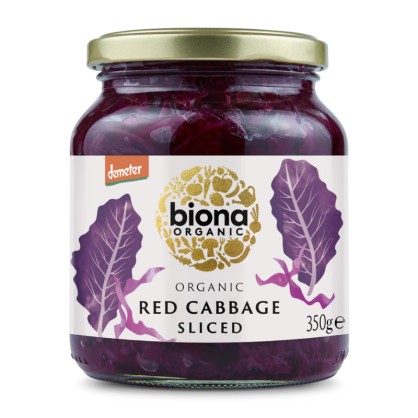 STOP - Chou rouge lactofermenté BIO 350 gr - BIONA ORGANIC