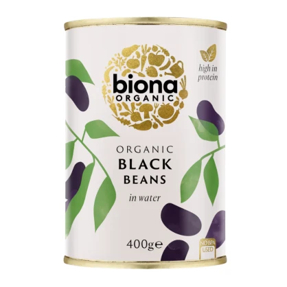 Haricots noirs 400 gr - BIONA ORGANIC