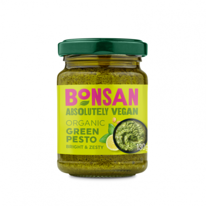 Sauce Pesto vert bio 130 gr - Bonsan