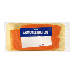 Salmonderful fumé - 1 x 550 gr - Les tranches fumées de la mer - Olala