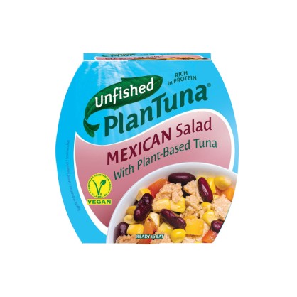 Salade Mexicaine avec émietté de thon végétal 160 gr - Unfished