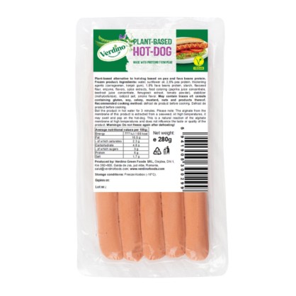 Hot-dogs végétaux 280 gr - VERDINO