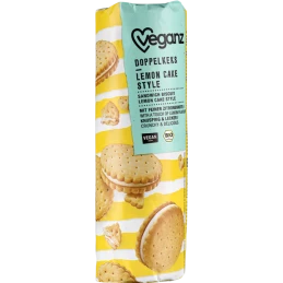 Biscuits fourrés goût Citron 330 gr - VEGANZ
