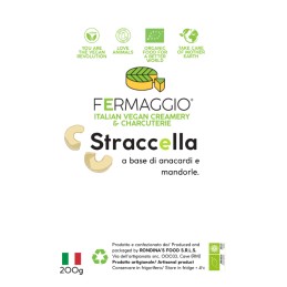 Straccella (alternative végétale à la stracciatella) 140 gr - FERMAGGIO