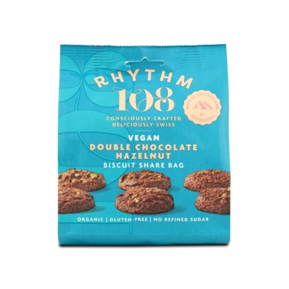 Biscuits double chocolat noisette BIO 135 gr - RHYTHM 108