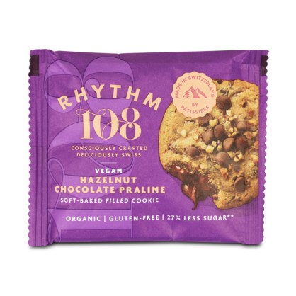 Cookie noisette chocolat praliné BIO 50 gr - RHYTHM 108