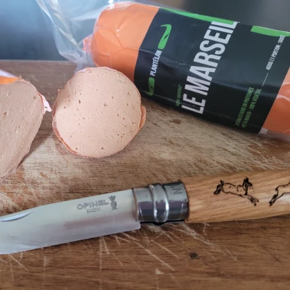 Saucisson végétal le Marseillais 400 gr - PLANTELAN