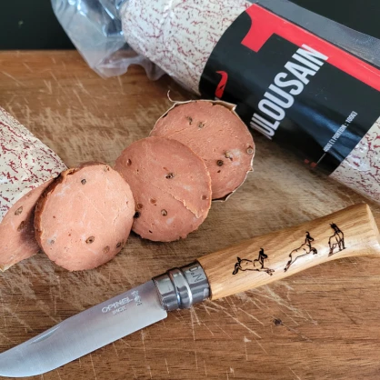 Saucisson végétal le Toulousain 400 gr - PLANTELAN