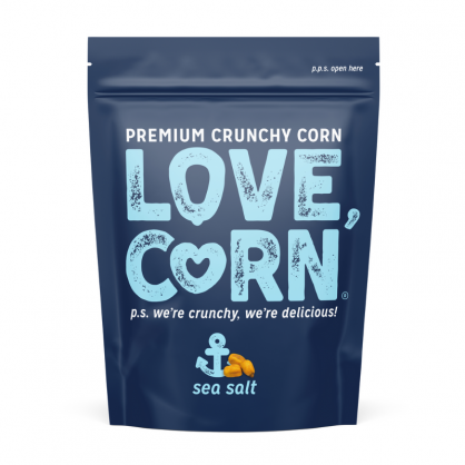 Maïs grillé premium au sel de mer 45 gr - Love Corn