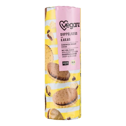 Biscuits fourrés Tout Cacao 330 gr - VEGANZ