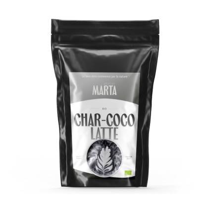 STOP - Char-Coco Latte Bio 250 gr - ATELIER MARTA