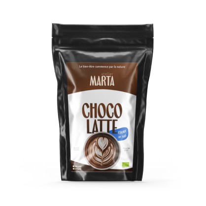STOP - Choco Latte Fleur de Sel Bio - 1 x 500 gr - Atelier Marta