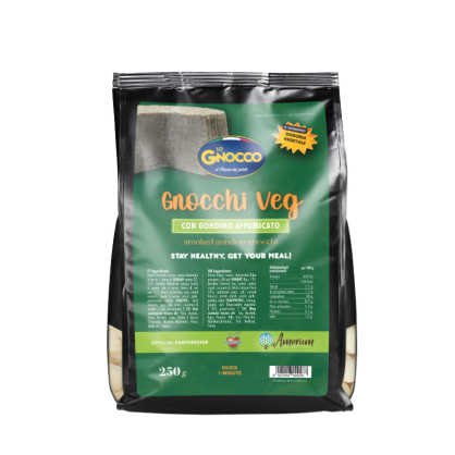 Gnocchis Vegan avec Gondino Fumé - 1 x 250 gr - Pangea Food