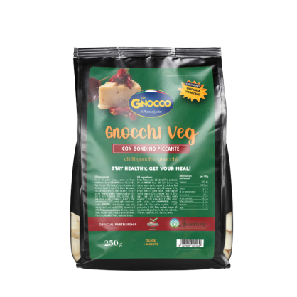Gnocchis Vegan avec Gondino au Piment - 1 x 250 gr - Pangea Food