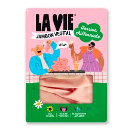 Chiffonnade de jambon végétal 90 gr - LA VIE
