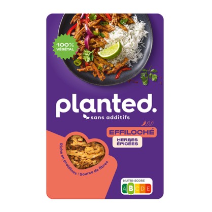 Effiloché végétal aux herbes épicées 160 gr - PLANTED