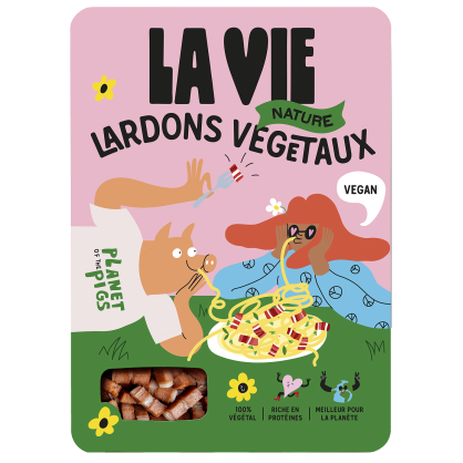 DLC 01/05/24 - Lardons végétaux goût nature - La Vie